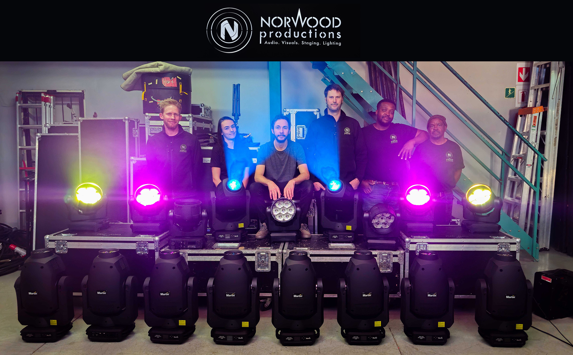 Norwood Productions team