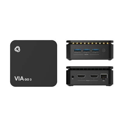 Via Go Wireless VIA GO3: Compact & Secure 4K Wireless Presentation Device