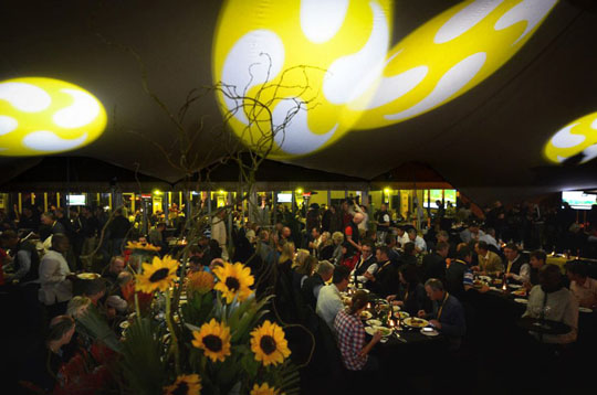 dining area marquee