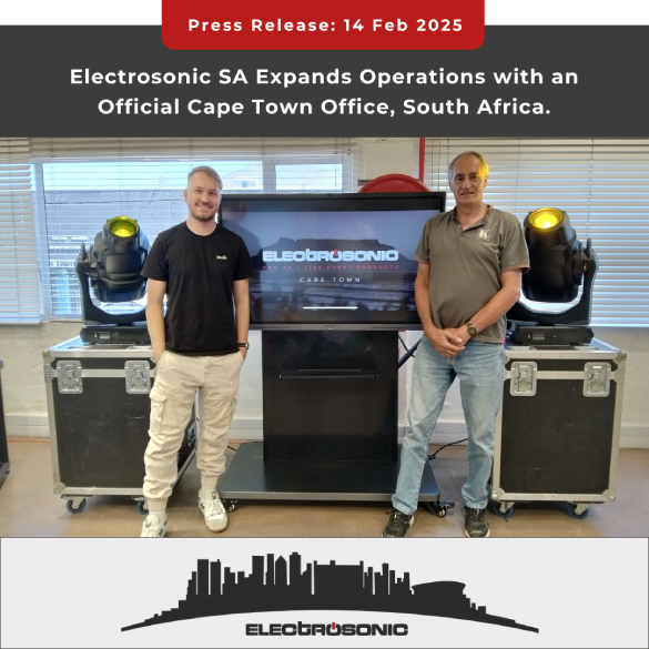 Electrosonic SA Expands Operations with an Official Cape Town Office, South Africa