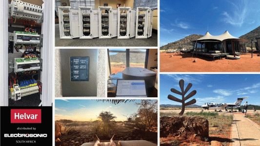 SA Helvar Lighting Control Project at Tswalu Kalahari Reserve’s Loapi Camp