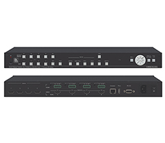 VSM-4x4A :4x4 Seamless AV Matrix Switcher/Multi–Scaler