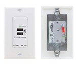 WP-2UC Active Wall Plate — USB Charger